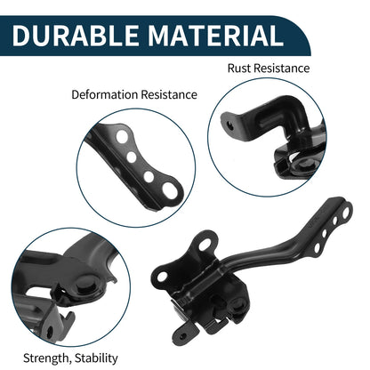 Hood Hinges 1 Pair for Toyota Prius C (2012-2018)