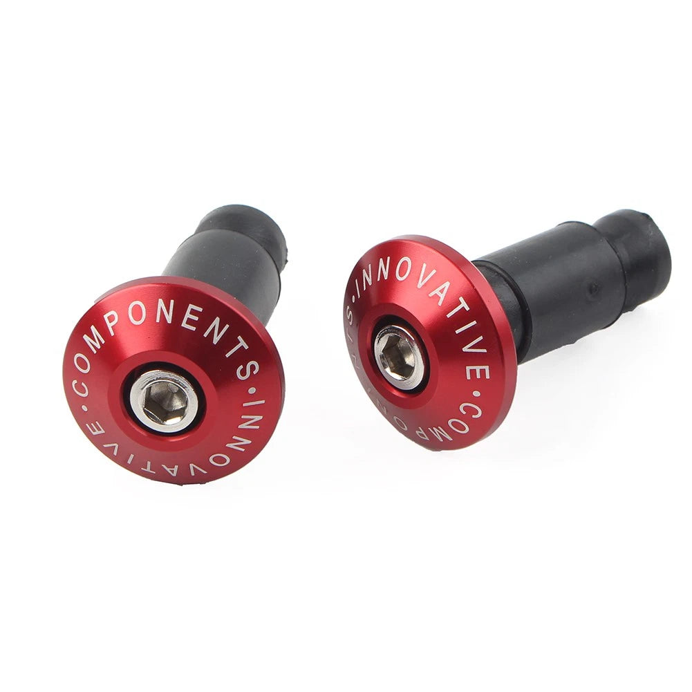 CNC 7/8'' Motorcycle Handlebar Grips & End Cap Plugs for Various Bikes