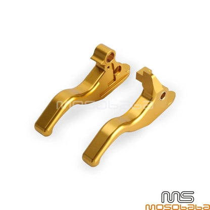 Gold Brake Clutch Levers for Harley Softail Heritage Classic Sport Glide