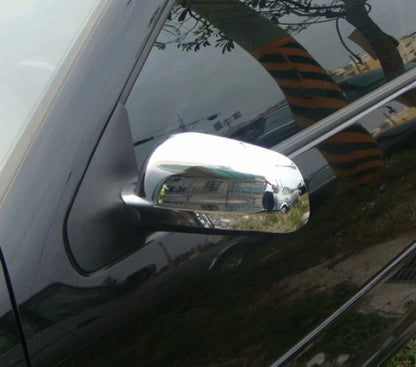Chrome Side Door Mirror Covers for VW Volkswagen Bora (1999-2005)
