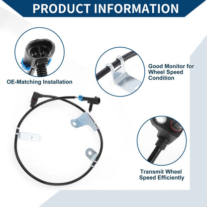 ABS Wheel Speed Sensor for Chevrolet Suburban Right