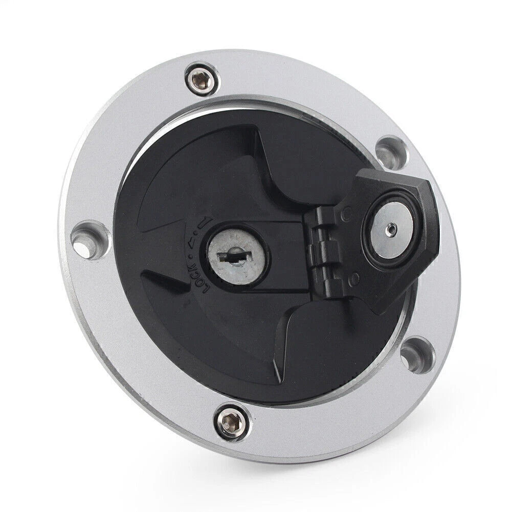 Fuel Gas Tank Cap Cover Lock Keys for Kawasaki Ninja ZX6R ZX-6R (2007-2008)