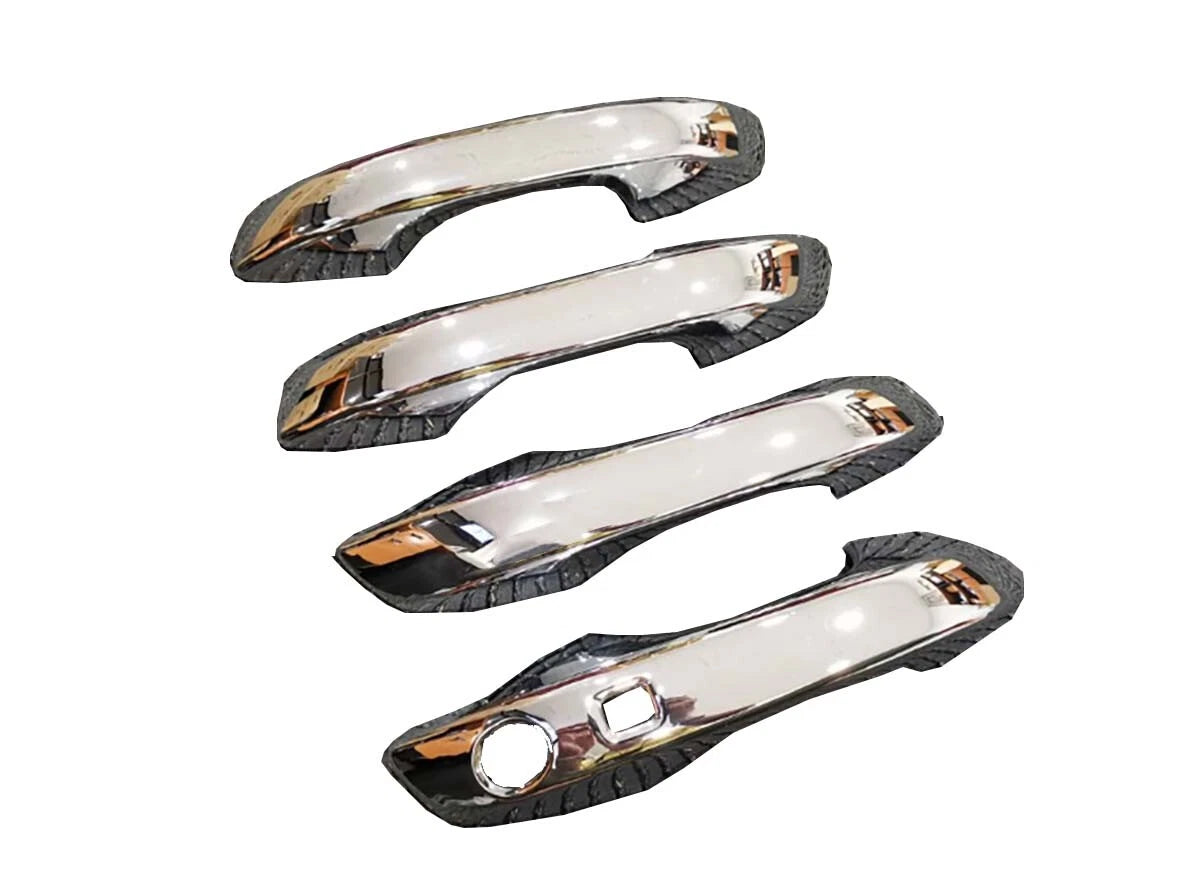 4 x Chrome Door Catch Handle Cover Trim for BYD Atto3 (2022-2024)