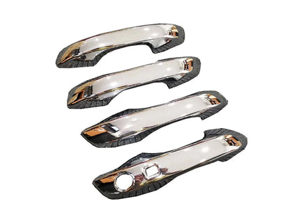 4 x Chrome Door Catch Handle Cover Trim for BYD Atto3 (2022-2024)