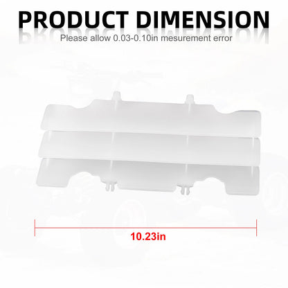 Radiator Grille Louvre Rad Guards 2 x for Honda CR125R (1992–1997)