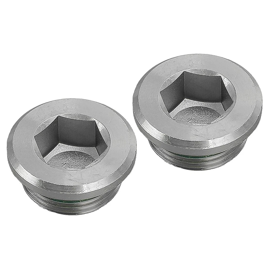 2 x Rear Axle Differential Drain Plugs with O-Rings for BMW F01 F10 F30 F32 G30