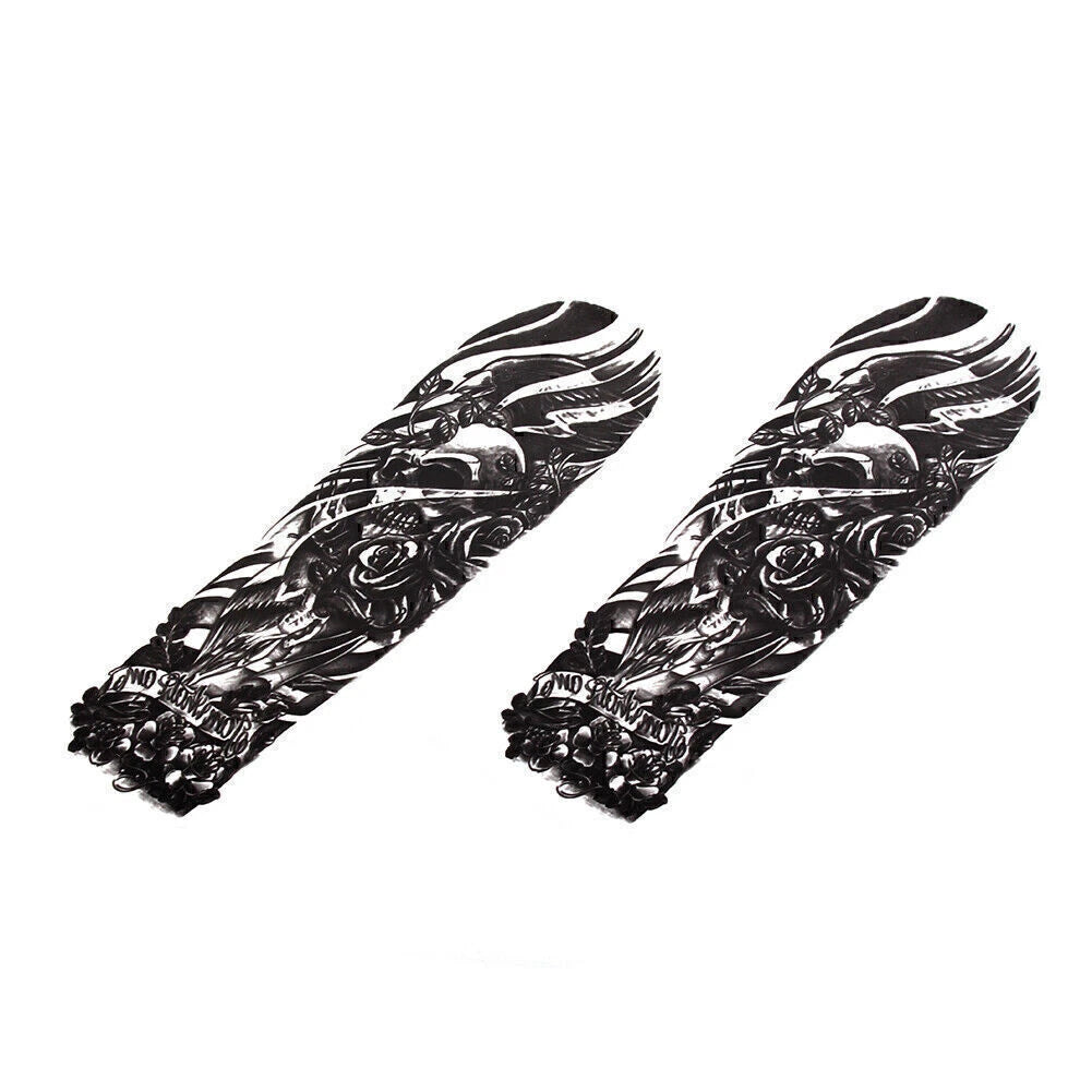 Custom Front Fork Skull Decal Stickers for Harley & Yamaha