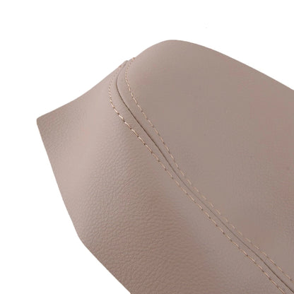 Beige Tan Leather Door Panels Armrest Covers for Toyota Prius (2004-2009)