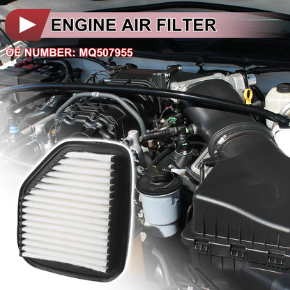 Engine Air Filter for Mitsubishi DS17W  - Long Life 1 Pc