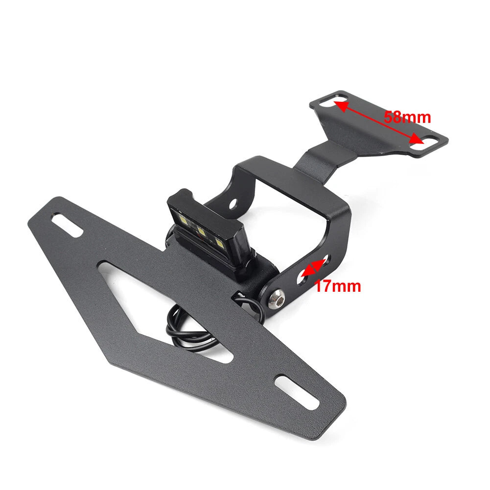 Rear License Plate Holder Tail Tidy for Trident 660 (2021-2024)