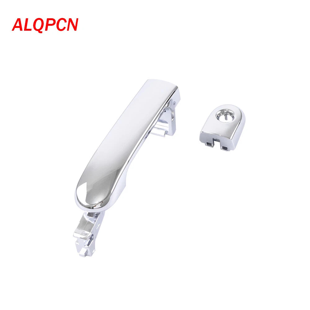 Front Left Outside Door Handle for 2007-2012 Nissan Versa Tiida Chrome