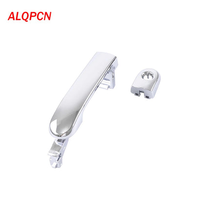 Front Left Outside Door Handle for 2007-2012 Nissan Versa Tiida Chrome