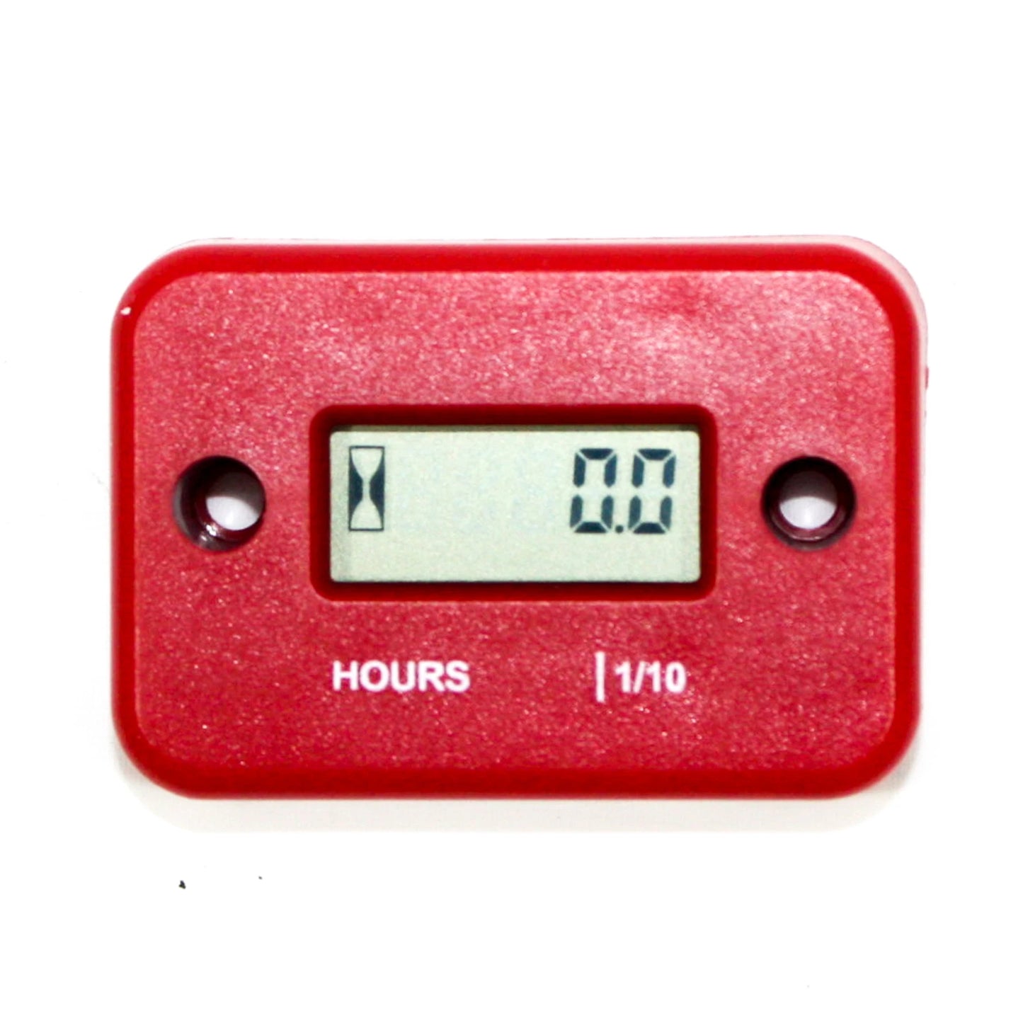 Inductive Waterproof Hour Meter for ATV Motorcycle Dirt Bike Gas Engine RED