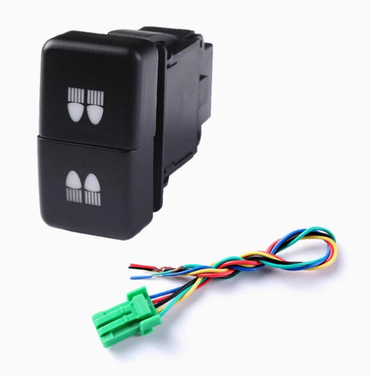 1PC LED Dashboard Control Switch Button for Acura TL TSX (2004–2008)