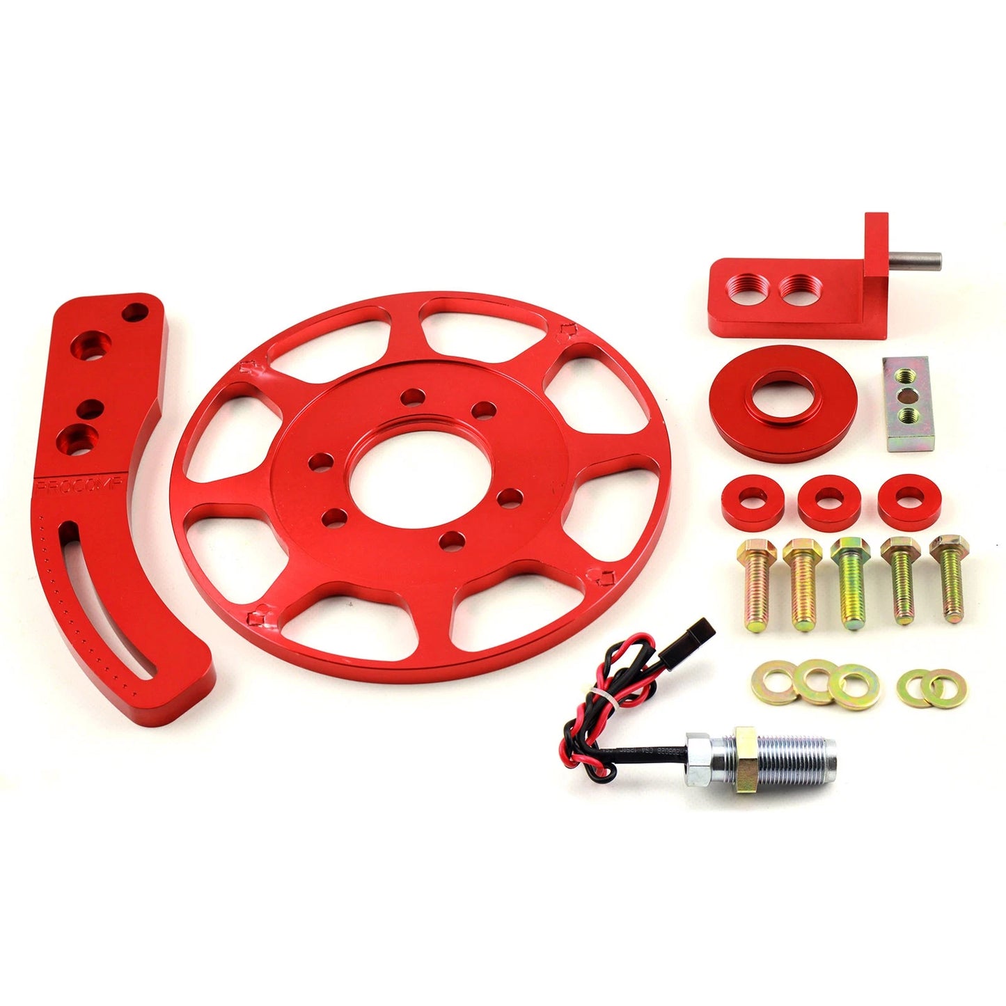 8" Aluminum Magnetic Crank Trigger for Chevy BBC 454