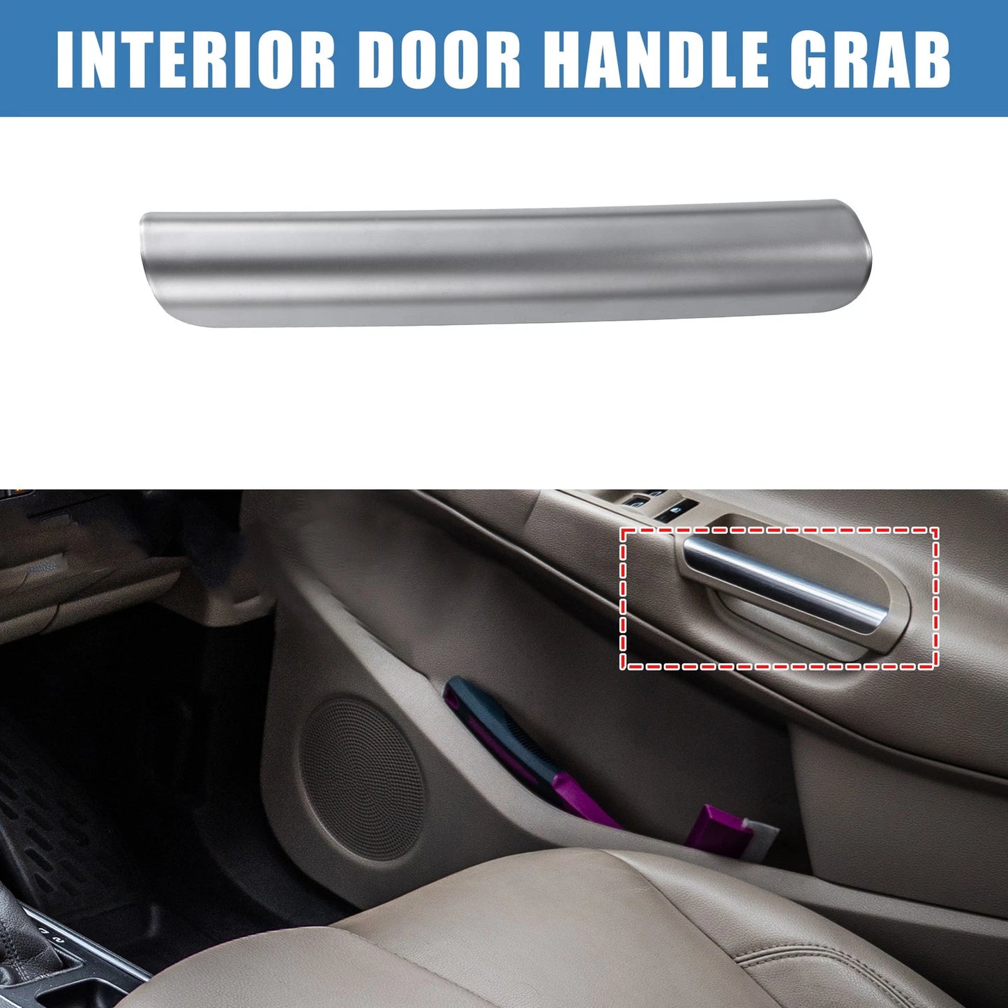 Front Right Armrest Door Handle for Ford Escape (2013-2019)