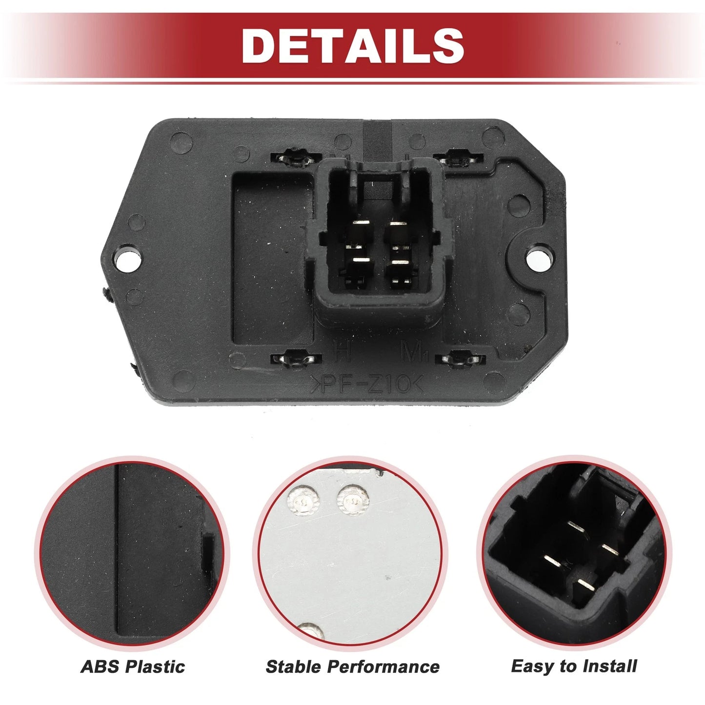 Blower Motor Resistor for Ford Edge (2007-2011)