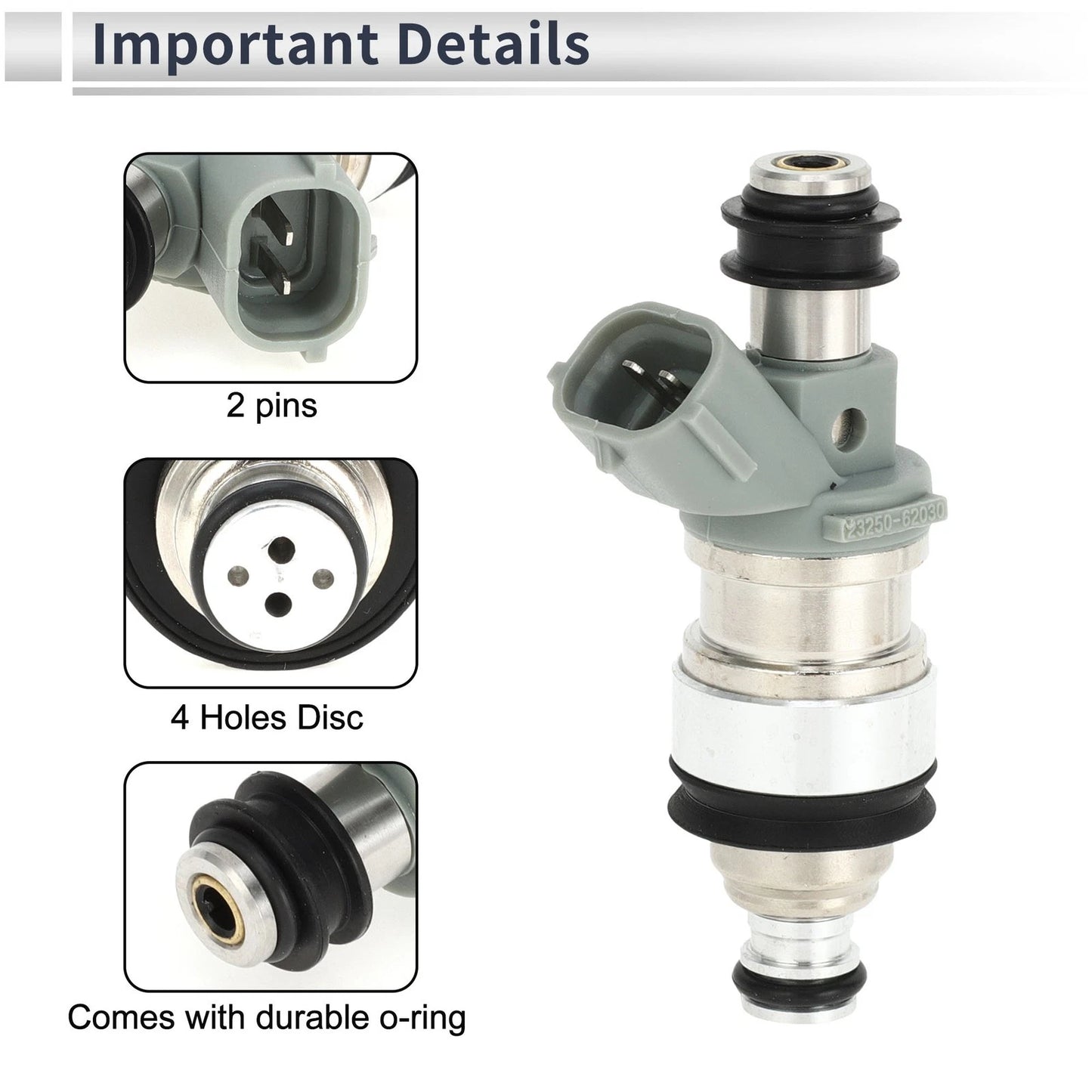 Fuel Injector 1 pc for Toyota 4Runner (1996–1998)