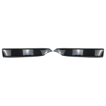 Carbon Fiber Front Bumper Side Spoiler Lip for BMW 1 Series E82 E88 (08-13)