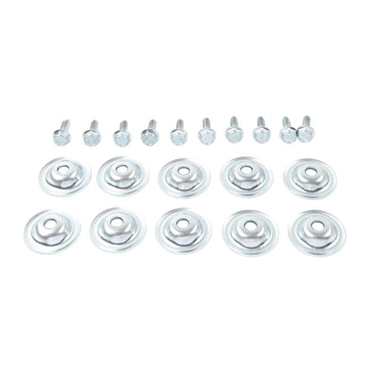 10 Pcs Skid Plate Washers Bolts for Polaris RZR 1000 900 800 570 XP Turbo