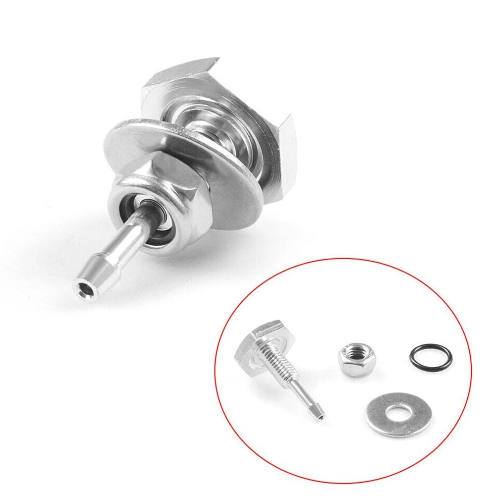 Turbocharger Silicone Pipe Boost Hose Nipple Vacuum Vac Gauge-Fitting