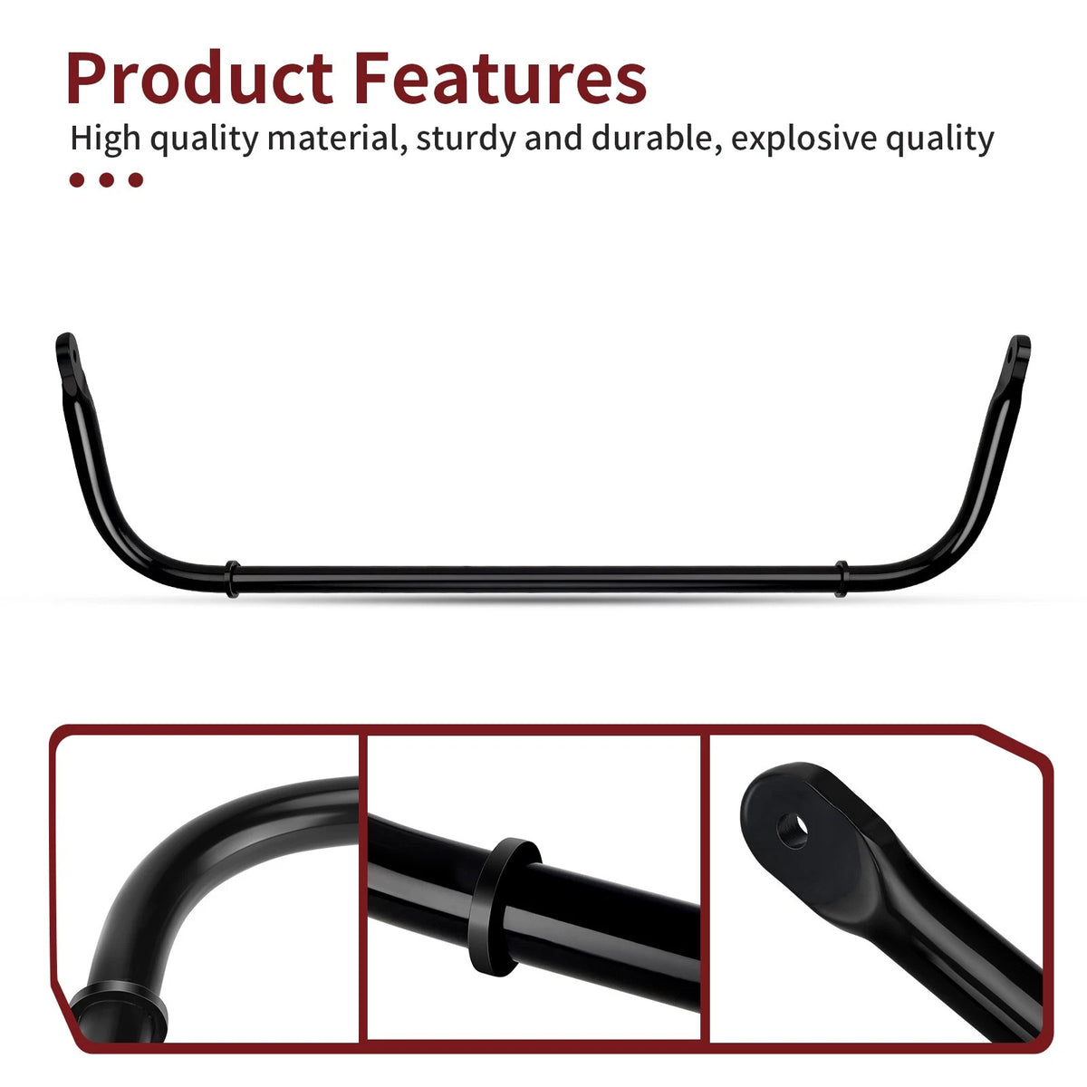 Heavy Duty Rear Stabilizer Sway Bar for Polaris RZR XP 1000 (2015-2024)