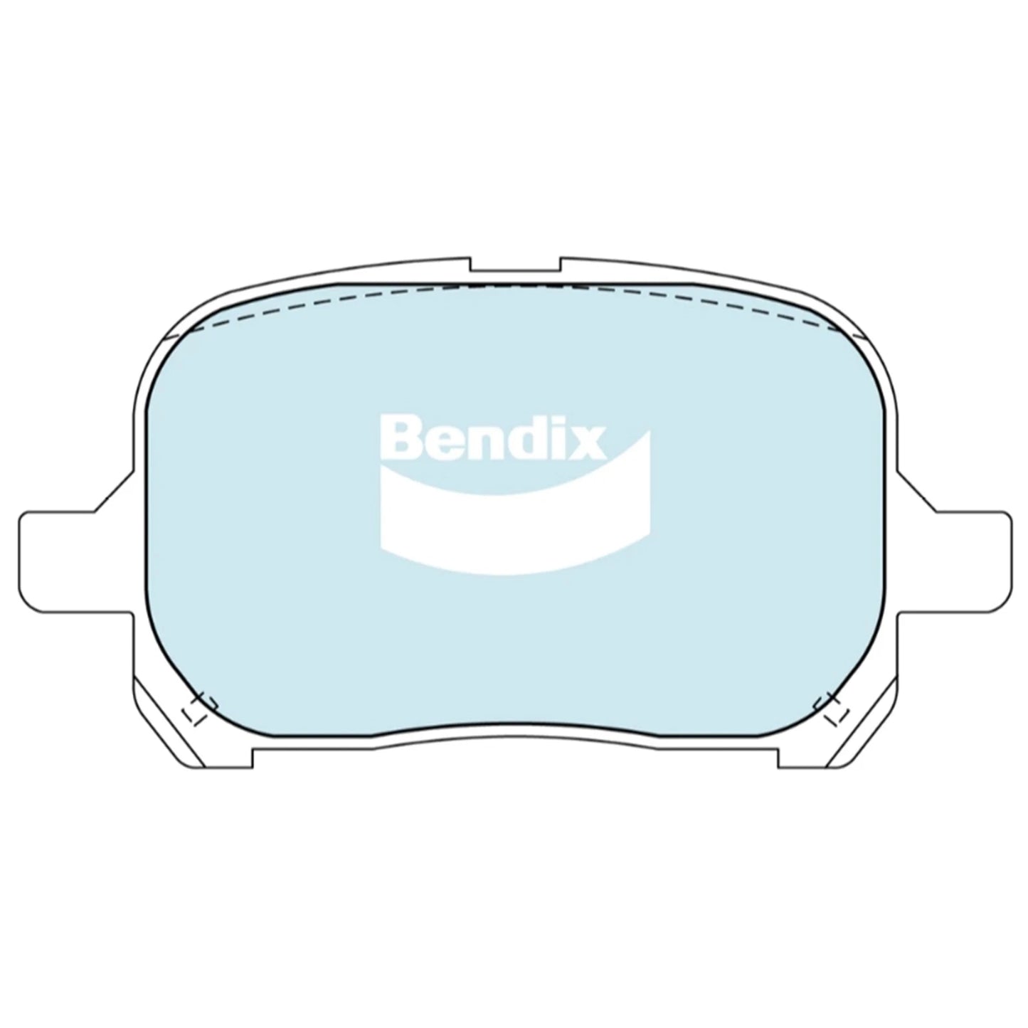 GCT Front Disc Brake Pads Set for Toyota Camry (1997–2002)