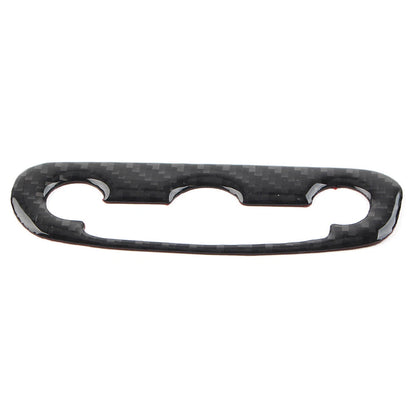 Carbon Fiber Black Headlight Switch Cover Trim for Chevrolet Equinox (2017-2022)