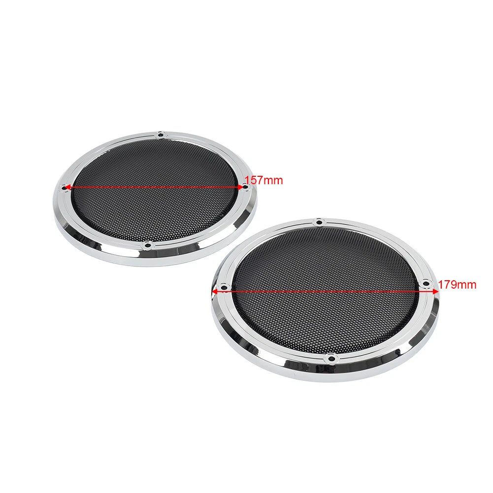 Rear Speaker Grill Mesh Cover for Harley Electra Glide FLHTCU FLHTK (2014-2023)