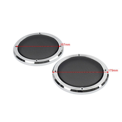 Rear Speaker Grill Mesh Cover for Harley Electra Glide FLHTCU FLHTK (2014-2023)