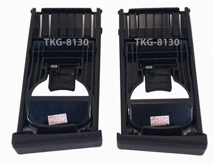 2 x Black Dash Cup Holders for Toyota Hilux Vigo MK6 MK7 (2005-2015)