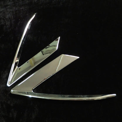 Chrome Plated ABS Front Headlight Eyebrow Covers for Cadillac XT5 (2016-2023)