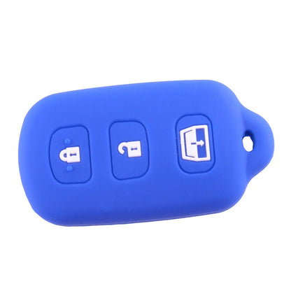 2 x Silicone Remote Key Cover Case for Toyota 4Runner, Sequoia, Matrix