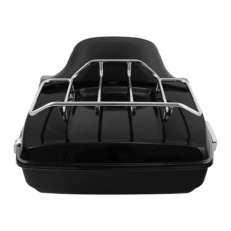 Chopped Trunk Solo Mount Rack for Harley Road King (2014-2025)