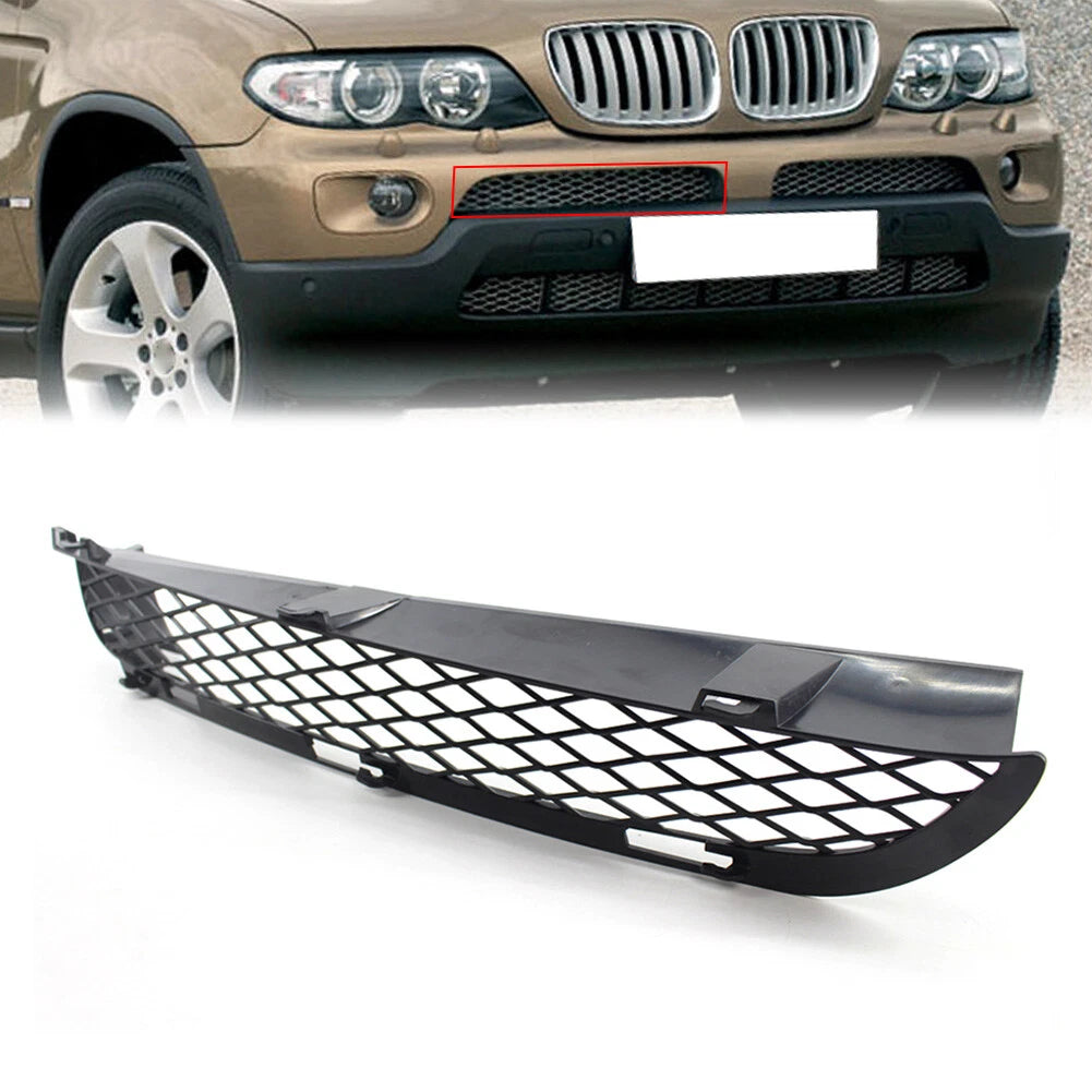 Front Upper Bumper Mesh Grill Right Side for BMW X5 2003-2006