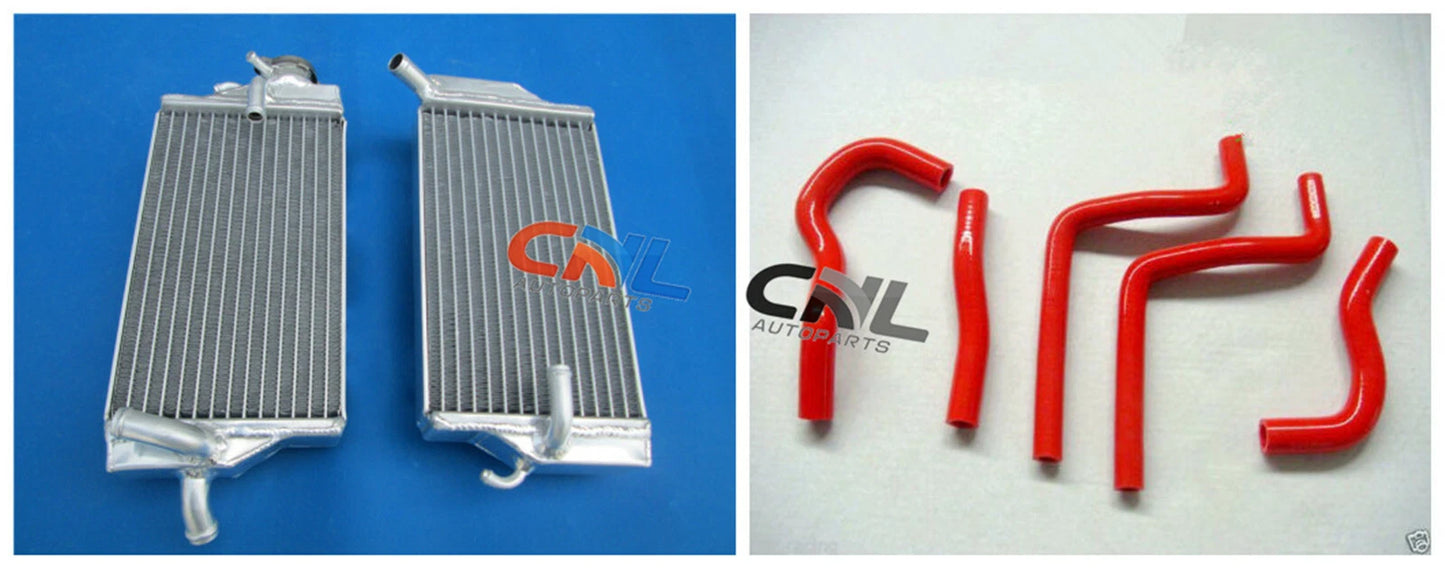 Aluminum Radiator & Hose for Honda CR125R CR125 2004-2007 (2004-2007)