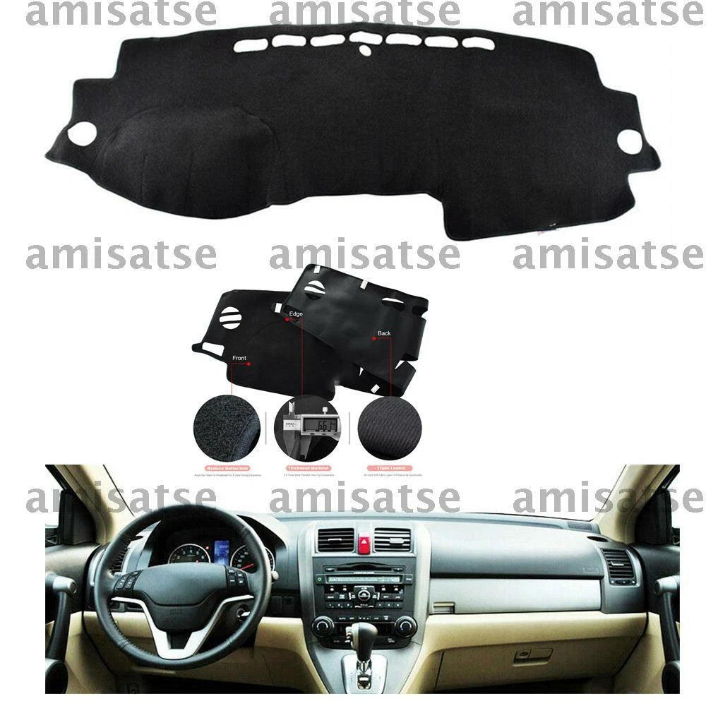 Dash Mat for Honda CR-V 2007-2011 (2 x Covers)