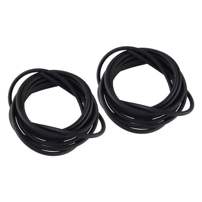 2 x Silicone Hose for Air Water Oil Vacuum Pump Exhaust Pipe for Car