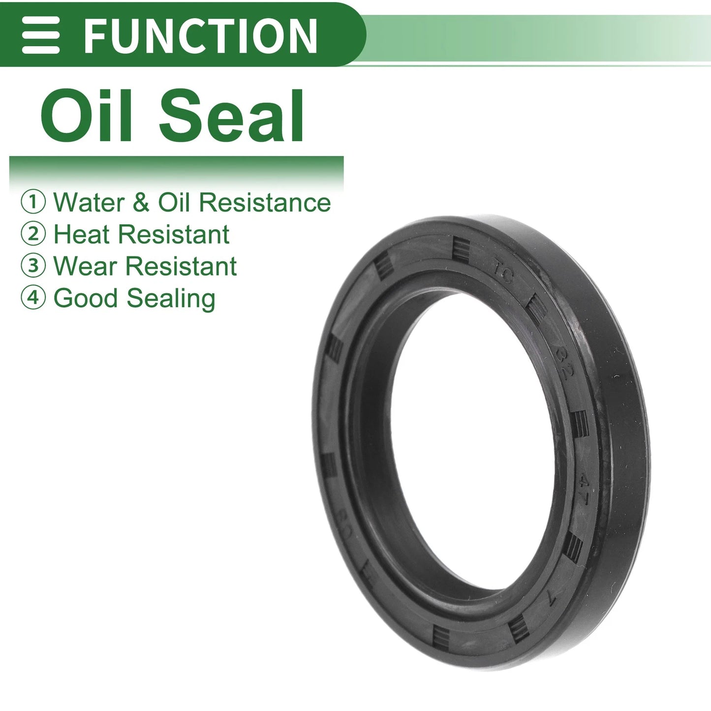 Oil Seal 32x47x7mm 5 Pcs Seal Ring Rotary Shaft Seal NBR Rubber