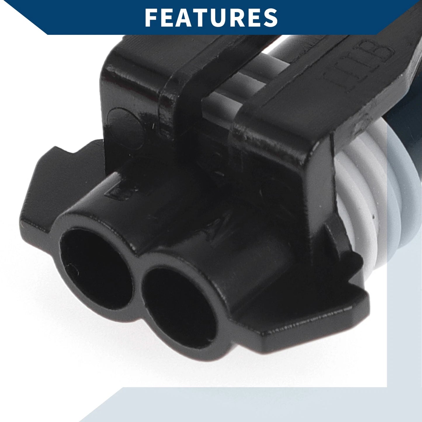 Pins Temperature Sensor Socket Plug for Buick