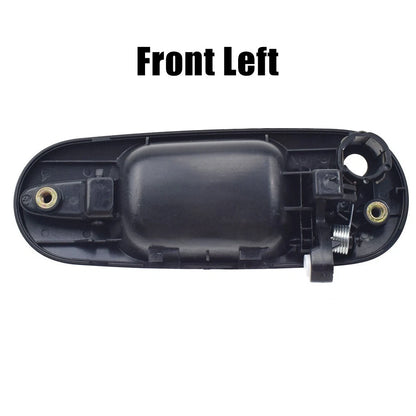 Door Handle Pair Front & Rear Exterior for Honda CR-V