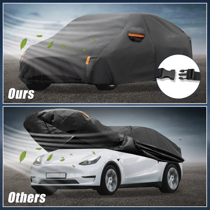 Waterproof 210T Polyester Car Cover for Tesla Model Y (2020-2023)