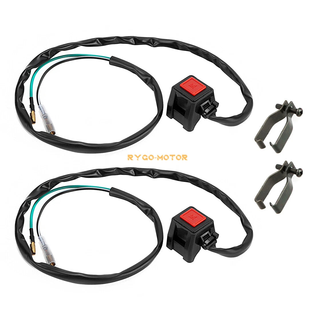 2 x Handlebar Kill Switch for Yamaha IT175 IT200 IT250 IT465 IT490 (1981-86)