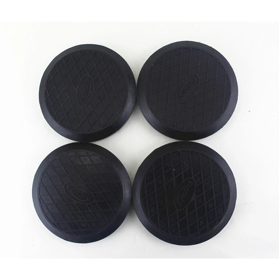 4 x 125mm Heavy Duty Rubber Arm Pads for Auto Truck Hoist