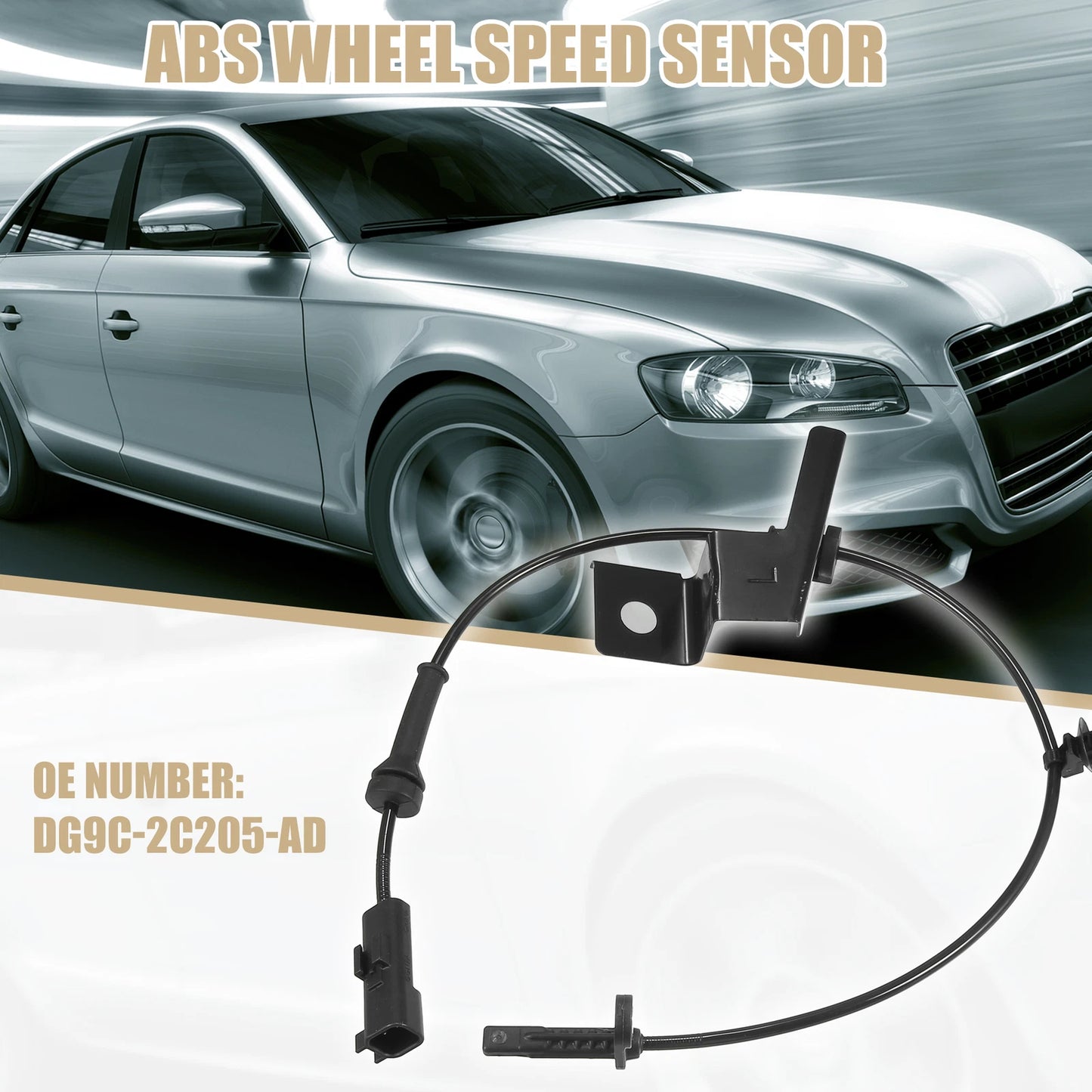 ABS Wheel Speed Sensor Front Left for Ford Mondeo (2007-2014)