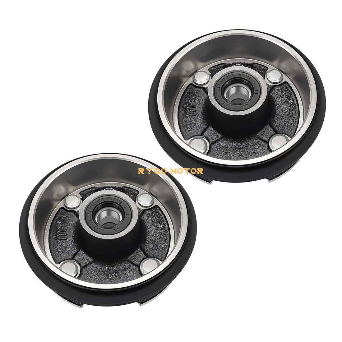 2 x Front Brake Drum Hub for Honda TRX250 Recon (1997–2024)