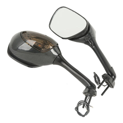 Rearview Mirrors with Turn Signals for Suzuki GSXR600 GSXR750 GSXR1000 (2005-2025)