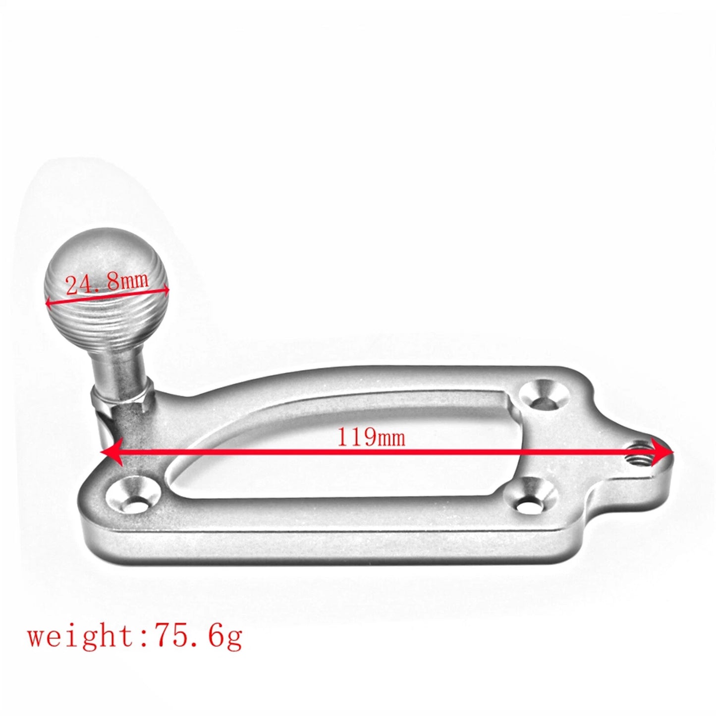 Chrome Mobile Phone Bracket for BMW R18 R18B (2020-2023)