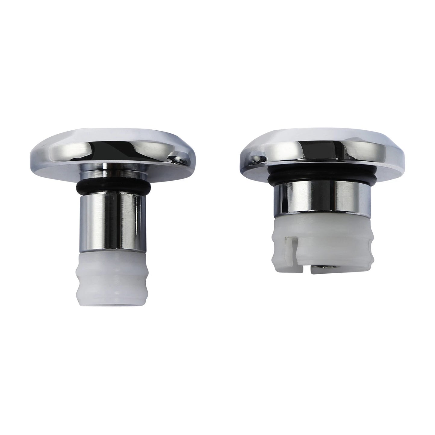 Chrome Front Axle Nut Bolt Covers for Harley Sportster S (2021-2024)