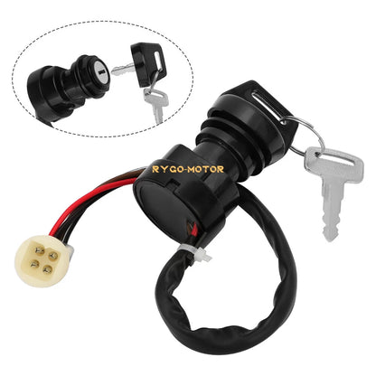 Ignition Key Switch for Yamaha Warrior 350 YFM350X (1987–1995)